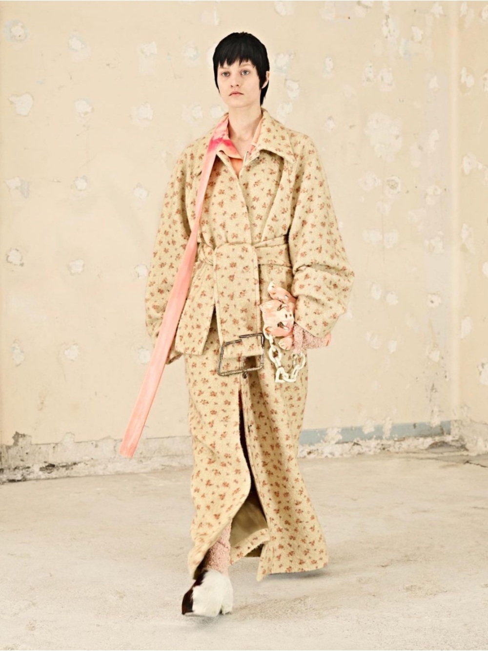 Acne Studios FW 2021 floral car coat - Picture 13 of 16